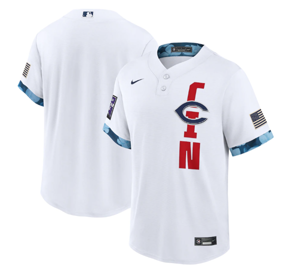 Men's Cincinnati Reds Blank 2021 White All-Star Cool Base Stitched MLB Jersey Men's Cincinnati Reds Blank 2021 White All-Star Cool Base Stitched MLB Jersey